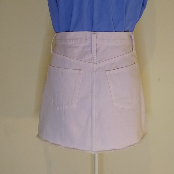 Madewell Rigid Denim A-line Mini Skirt - Picture 2 of 7